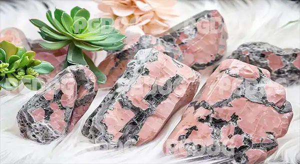 Rhodochrosite หินสีชมพู