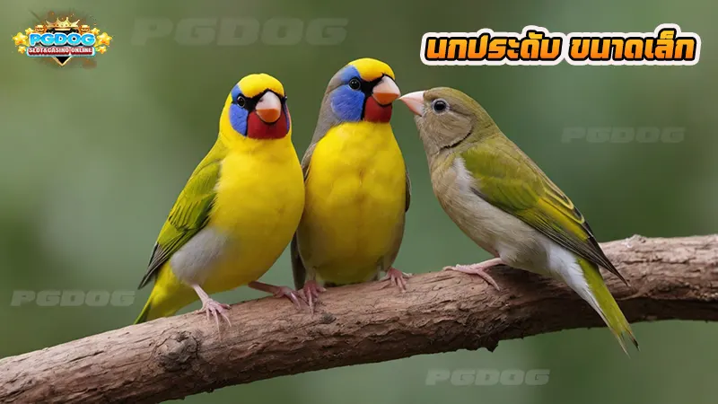 นกประดับ ขนาดเล็ก