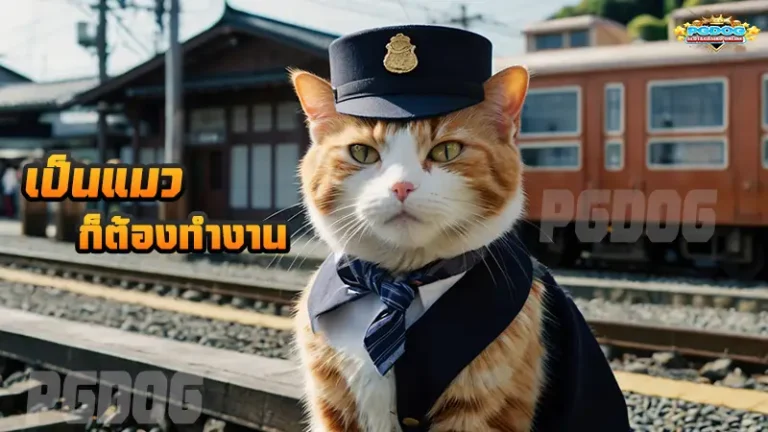 เป็นแมว ก็ต้องทำงาน