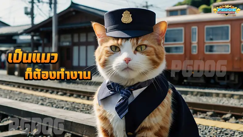 เป็นแมว ก็ต้องทำงาน
