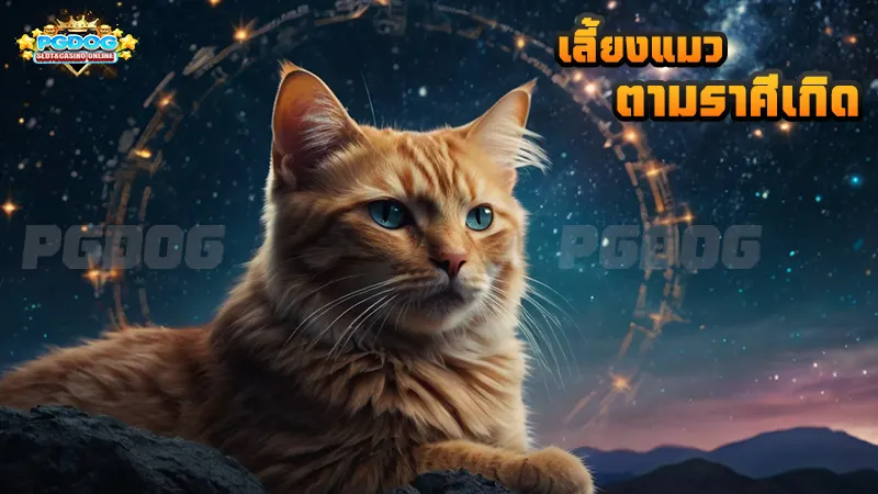 เลี้ยงแมว ตามราศีเกิด