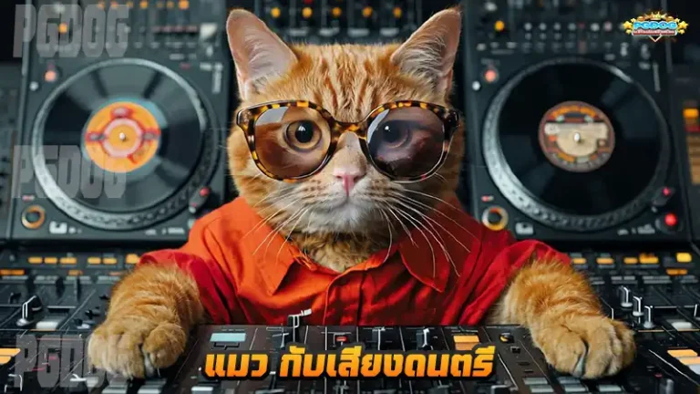 แมว กับเสียงดนตรี