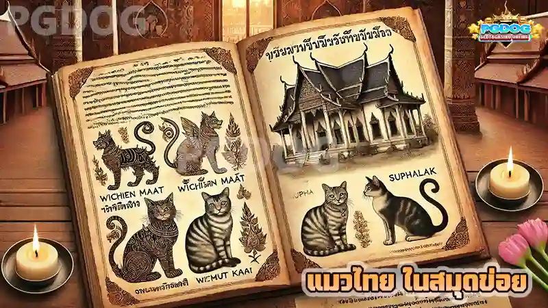 แมวไทย ในสมุดข่อย