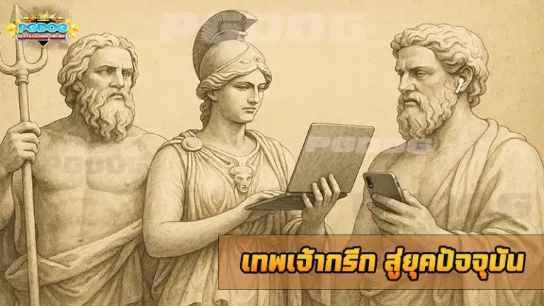 เทพเจ้ากรีก สู่ยุคปัจจุบัน