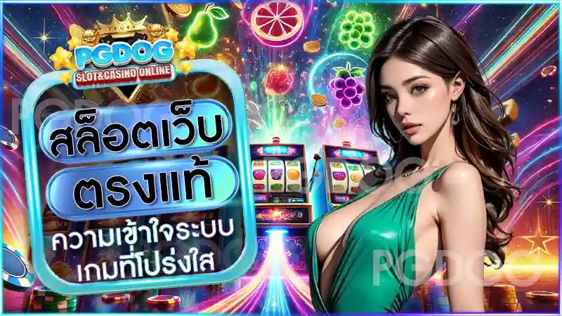 สล็อตเว็บตรงแท้