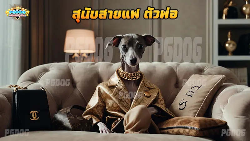 สุนัขสายแฟ ตัวพ่อ