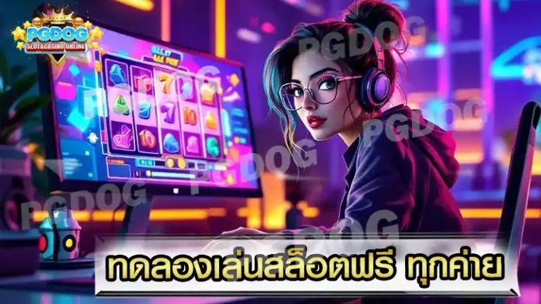 ทดลองเล่นสล็อตฟรี ทุกค่าย