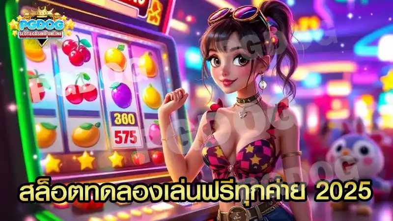 สล็อตทดลองเล่นฟรีทุกค่าย 2025