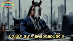 บัญชีม้า ธนาคารตรวจสอบยังไง