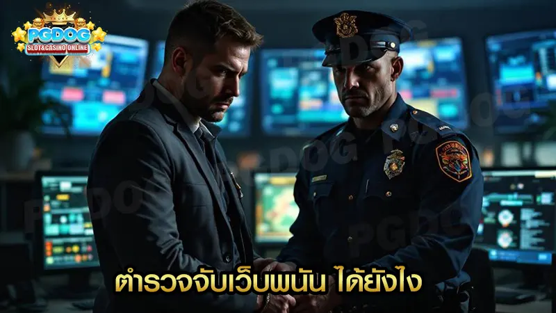 ตำรวจจับเว็บพนัน ได้ยังไง
