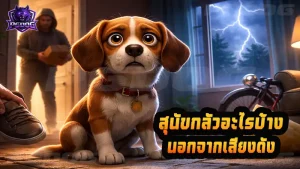 สุนัขกลัวอะไรบ้าง นอกจากเสียงดัง