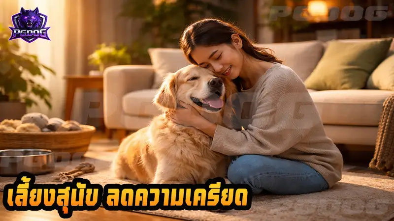เลี้ยงสุนัข ลดความเครียด