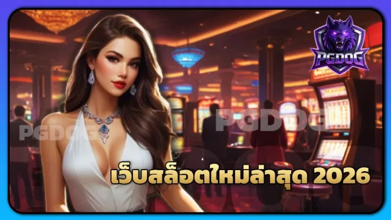 เว็บสล็อตใหม่ล่าสุด 2026