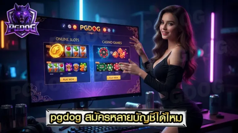 pgdog สมัครหลายบัญชีได้ไหม