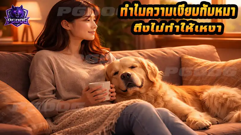 ทำไมความเงียบกับหมา ถึงไม่ทำให้เหงา