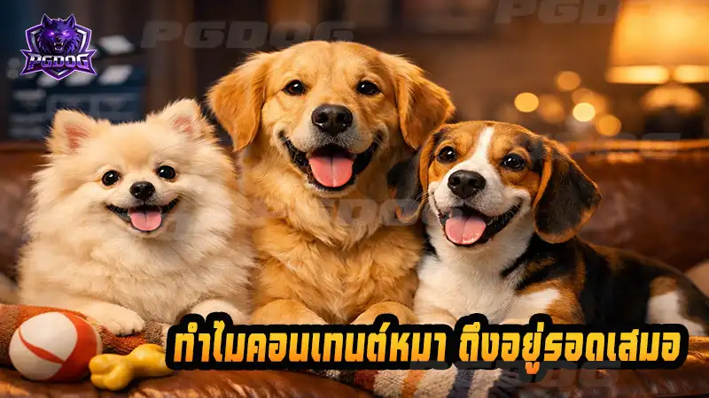 ทำไมคอนเทนต์หมา ถึงอยู่รอดเสมอ