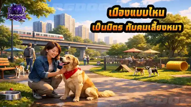เมืองแบบไหน เป็นมิตร กับคนเลี้ยงหมา