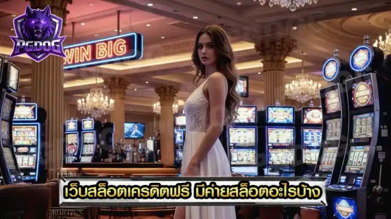 เว็บสล็อตเครดิตฟรี มีค่ายสล็อตอะไรบ้าง