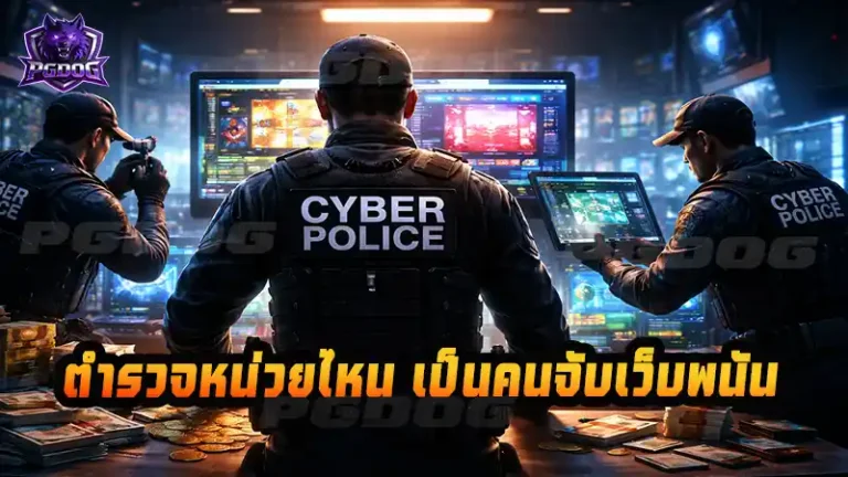 ตำรวจหน่วยไหน เป็นคนจับเว็บพนัน