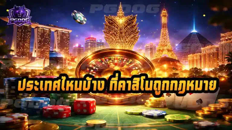 ประเทศไหนบ้าง ที่คาสิโนถูกกฎหมาย