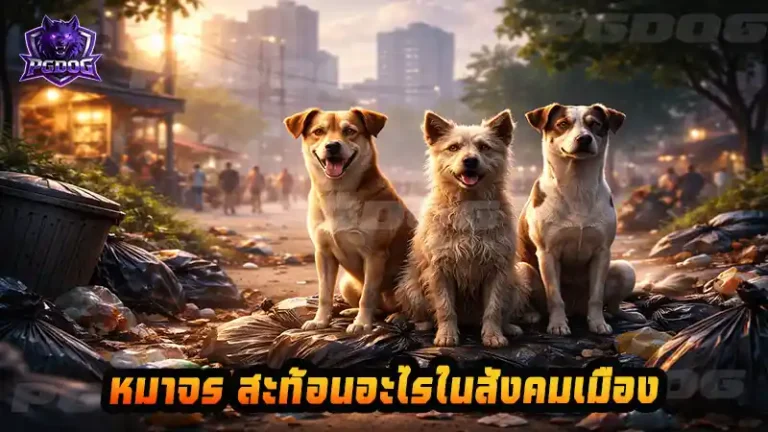 หมาจร สะท้อนอะไรในสังคมเมือง