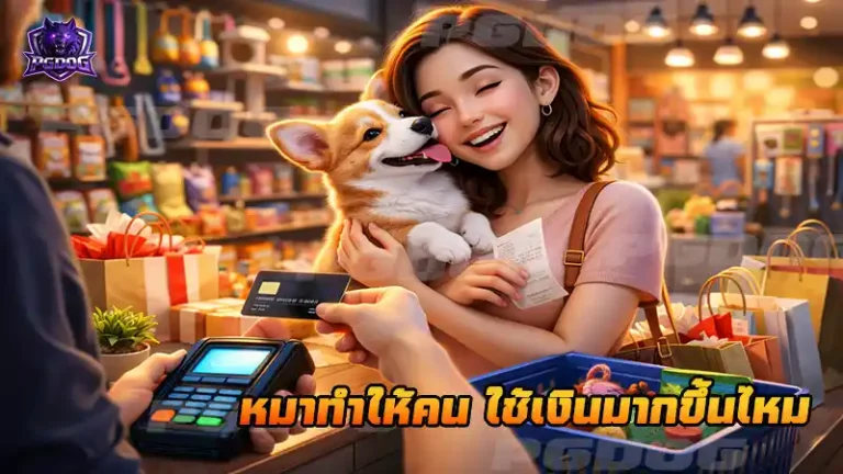 หมาทำให้คน ใช้เงินมากขึ้นไหม