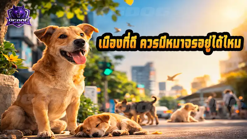 เมืองที่ดี ควรมีหมาจรอยู่ได้ไหม