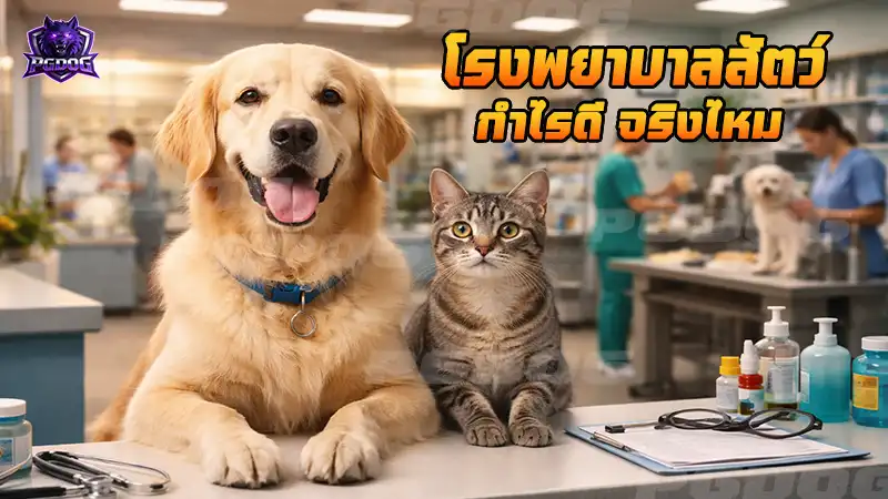 โรงพยาบาลสัตว์ กำไรดี จริงไหม