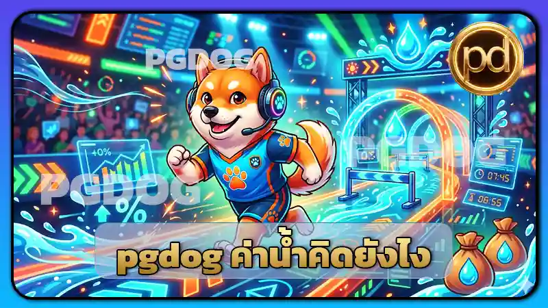 pgdog ค่าน้ำคิดยังไง