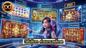 วิธีเลือก ค่ายเกมสล็อต