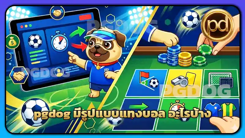 pgdog มีรูปแบบแทงบอล อะไรบ้าง