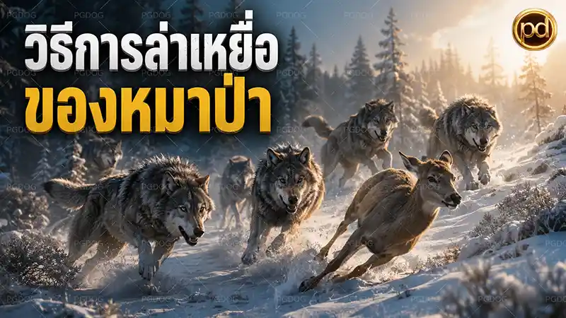 วิธีการล่าเหยื่อ ของหมาป่า