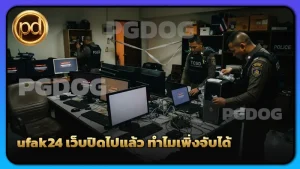 ufak24 เว็บปิดไปแล้ว ทำไมเพิ่งจับได้