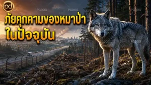 ภัยคุกคามของหมาป่า ในปัจจุบัน