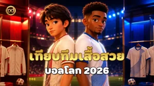 เทียบทีมเสื้อสวย บอลโลก 2026