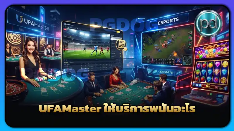 UFAMaster ให้บริการพนันอะไร