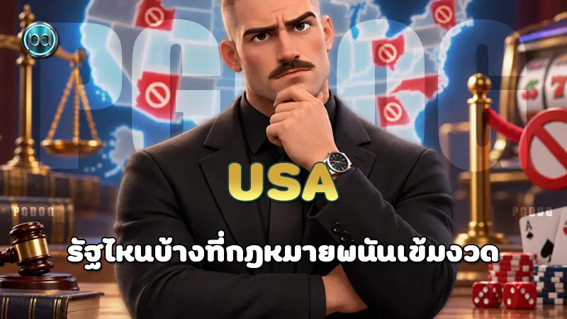 USA รัฐไหนบ้างที่กฎหมายพนันเข้มงวด
