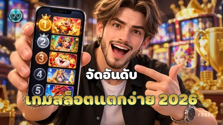 จัดอันดับ เกมสล็อตแตกง่าย 2026