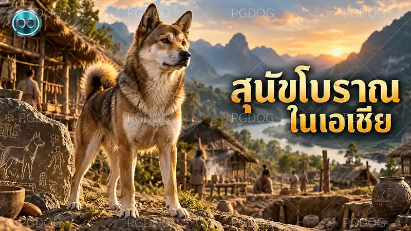 สุนัขโบราณ ในเอเชีย