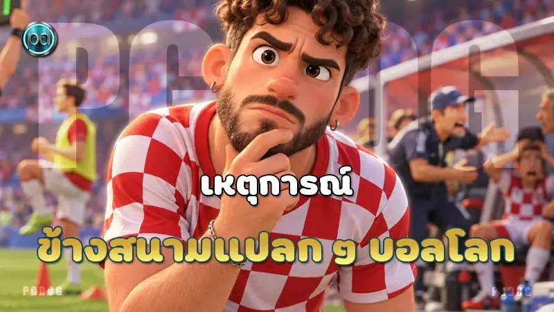 เหตุการณ์ ข้างสนามแปลก ๆ บอลโลก