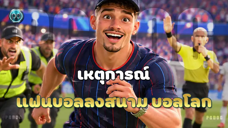 เหตุการณ์ แฟนบอลลงสนาม บอลโลก