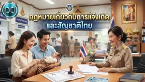 กฎหมายเกี่ยวกับการแจ้งเกิด และสัญชาติไทย
