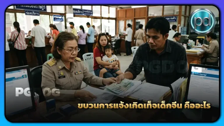 ขบวนการแจ้งเกิดเท็จเด็กจีน คืออะไร