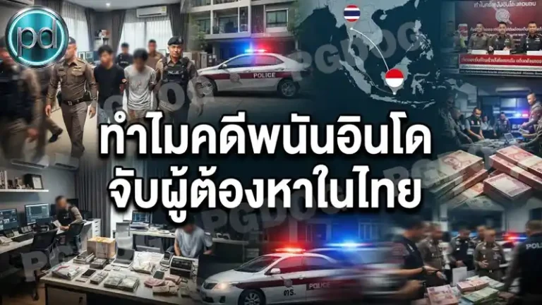 ทำไมคดีพนันอินโด จับผู้ต้องหาในไทย