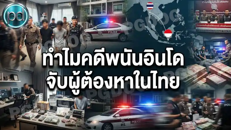 ทำไมคดีพนันอินโด จับผู้ต้องหาในไทย