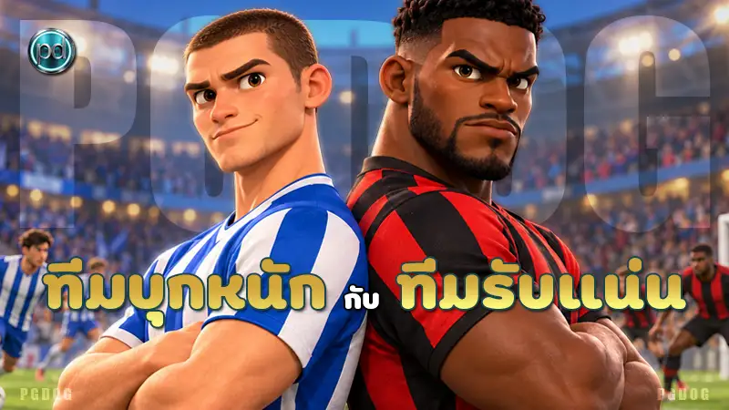 ทีมบุกหนัก กับ ทีมรับแน่น