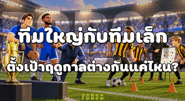 ทีมใหญ่ กับ ทีมเล็ก