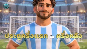ประตูครึ่งแรก กับ ครึ่งหลัง
