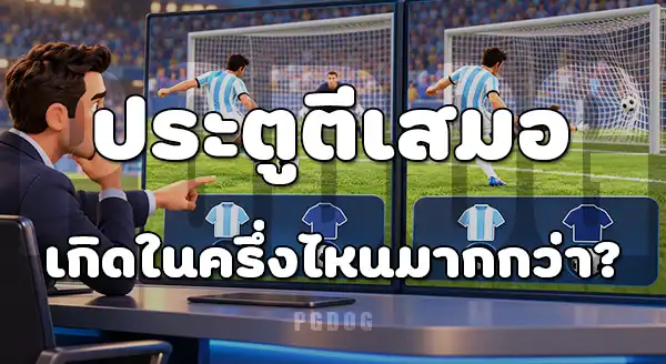 ประตูครึ่งแรก กับ ครึ่งหลัง