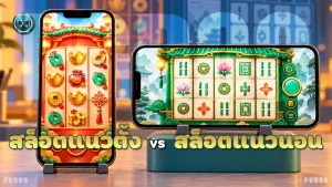 สล็อตแนวตั้ง vs สล็อตแนวนอน